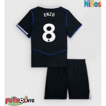 Camiseta Chelsea Enzo Fernandez #8 Tercera Equipación para niños 2025-26 manga corta (+ pantalones cortos)